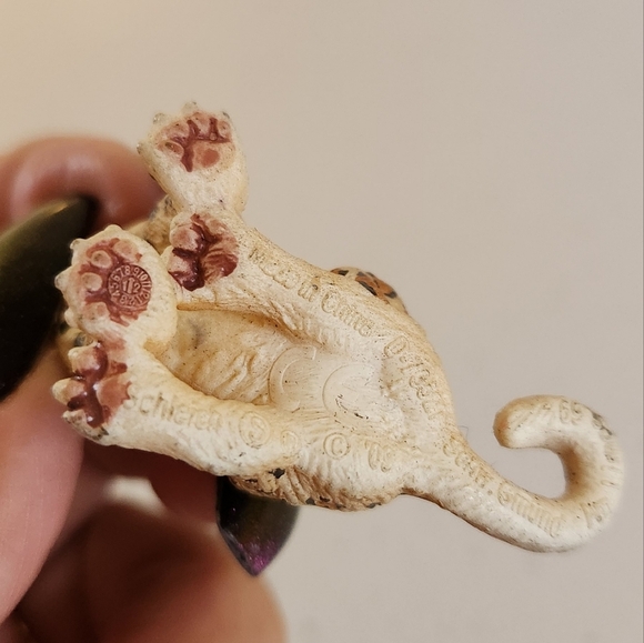 Schleich Cheetah Cub Toy PVC Detailed Figurine sitting D-73508 Retired 1.5" - Picture 4 of 5